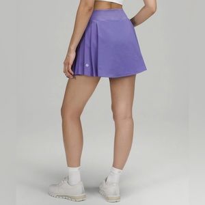 Lululemon | Side-Pleat Tennis Skirt High Rise | Charged Indigo | Size 12